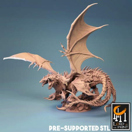 Tiamat dragon miniature Dungeons and dragons, DnD, D&D, Pathfinder ...