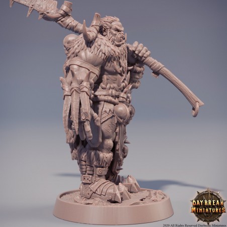 Orc berserk barbarian miniatura Dungeons and dragons, DnD, D&D ...