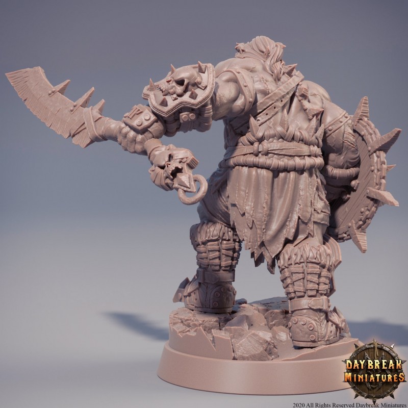 Orc berserk barbarian miniatura Dungeons and dragons, DnD, D&D ...