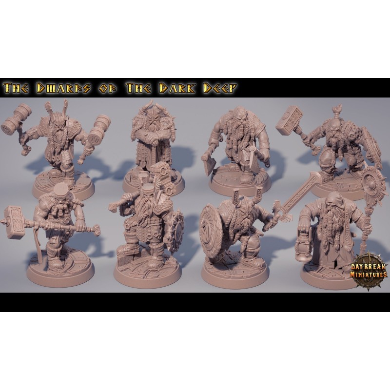 Dwarf Fighter Barbarian Miniatura Dungeons And Dragons Dnd D D Pathfinder Warhammer Fantasy