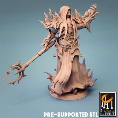 Human Necromancer Mage miniature Dungeons and dragons, DnD, D&D ...